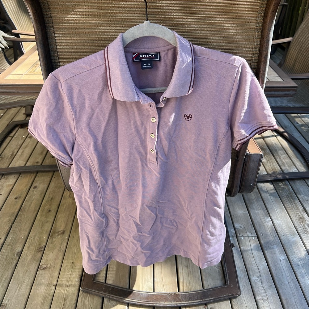 Ariat Women's Lavender Polo Shirt